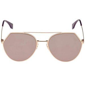 FENDI Women's FF0194/S 55mm Sunglasses Rose Gold